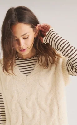 Luxzuz Bluse - Amar - Choco Lux