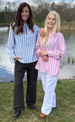 Luxzuz Bluse - Christella - Pink Lady