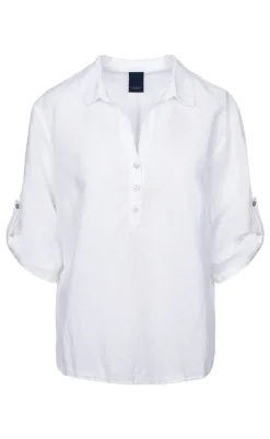 Luxzuz Bluse - Siwaia - White