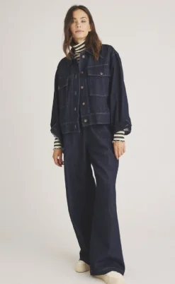 Luxzuz Bukser - Eideni - Dark Indigo