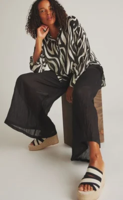 Luxzuz Bukser - Senna - Black