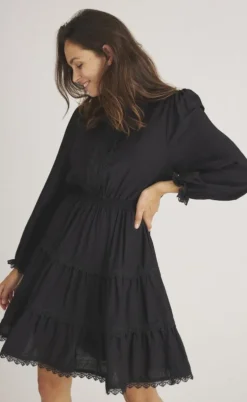 Luxzuz Kjole - Agatha - Black