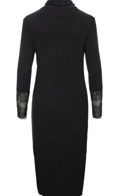 Luxzuz Kjole - Gittonia - Black