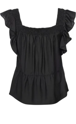 Luxzuz Top - Rufusine - Black