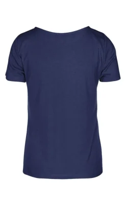 Luxzuz T-shirt - Klaudine - Mood Indigo