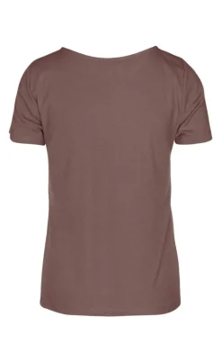 Luxzuz T-shirt - Klaudine - Pine Bark