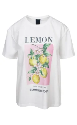 Luxzuz T-shirt - Lemo - White