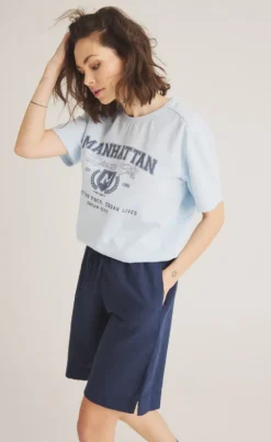 Luxzuz T-shirt - Mata - Baby Blue