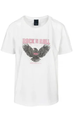Luxzuz T-shirt - Rock - White