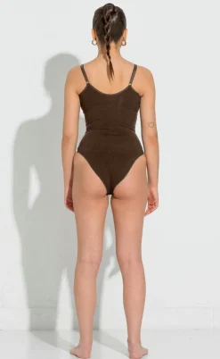 Lykkeland Ateliér Bodysuit - Coco - Chocolate