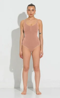 Lykkeland Ateliér Bodysuit - Coco - Tan