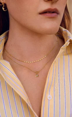 Maanesten Halskæde - Figaros - Gold Colour