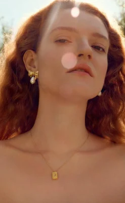 Maanesten Halskæde - Little Big Dreams - Forgyldt