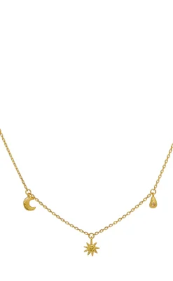 Maanesten Halskæde - Sadie - Gold Colour