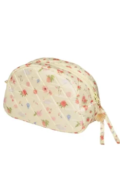 Maanesten Makeup Taske - Medium - Roses and Shells