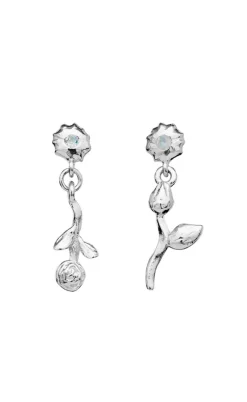 Maanesten Øreringe - Amaria - Silver Colour