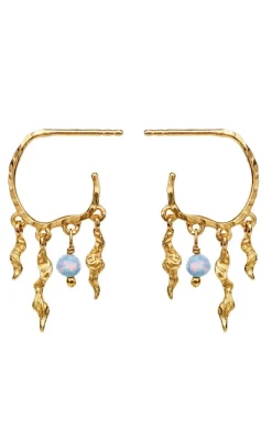 Maanesten Øreringe - Bayou - Gold Colour