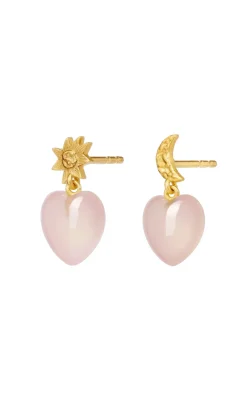 Maanesten Øreringe - Care - Gold