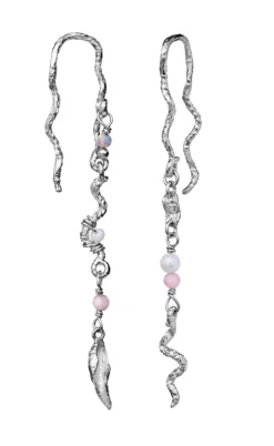 Maanesten Øreringe - Elisa - Silver Colour