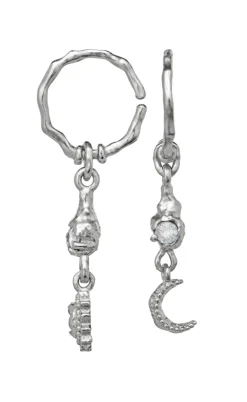 Maanesten Øreringe - Ember - Silver Colour