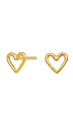 Maanesten Øreringe - Filou - Forgyldt