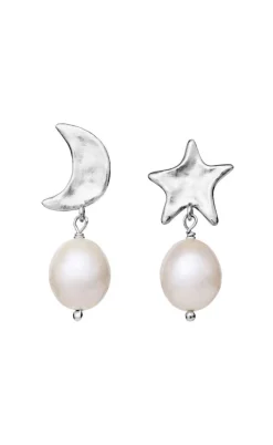 Maanesten Øreringe - Gabrielle - Sølv