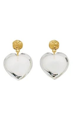 Maanesten Øreringe - Lemona - Gold Colour