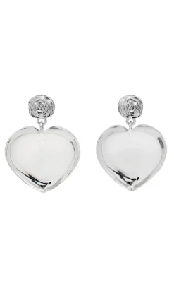 Maanesten Øreringe - Lemona - Silver Colour