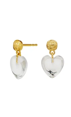 Maanesten Øreringe - Lemona Petite - Gold Colour