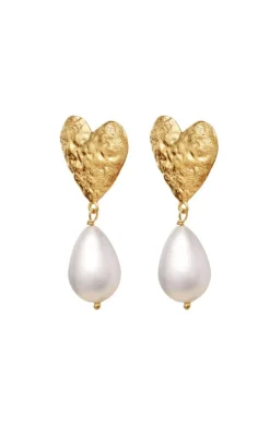 Maanesten Øreringe - Luba - Gold Colour