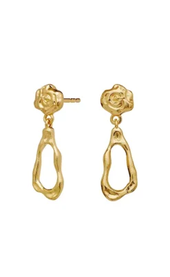 Maanesten Øreringe - Lydia - Gold Colour