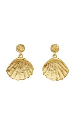 Maanesten Øreringe - Mara - Gold Colour