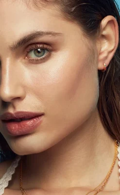 Maanesten Øreringe - Nubia - Gold Colour