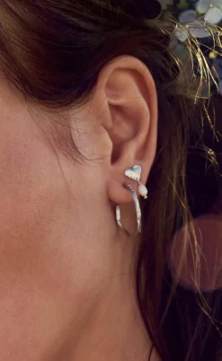 Maanesten Øreringe - Vesta - Silver Colour