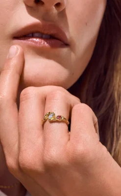 Maanesten Ring - Baila - Gold Colour