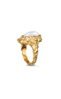 Maanesten Ring - Gudinde - Gold Colour