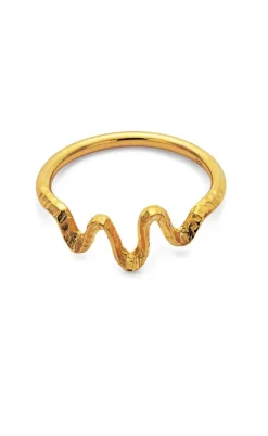 Maanesten Ring - Sonar - Gold Colour