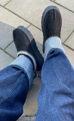 Marta Du Chateau Bamsestøvler - Rebecca - Black