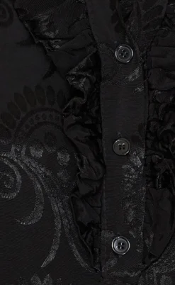 Marta Du Chateau Bluse - Charlene - Black