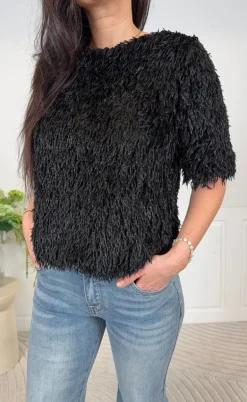 Marta Du Chateau Bluse - Desiree - Black