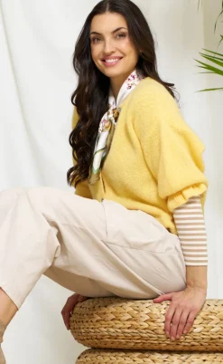 Marta Du Chateau Bluse - Josiane - Beige/Greggio