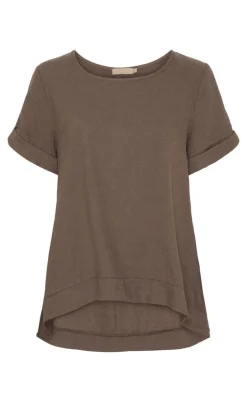 Marta Du Chateau Bluse - Natalie - Cold Brown