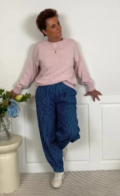 Marta Du Chateau Bukser - Estrella - Medium Blue