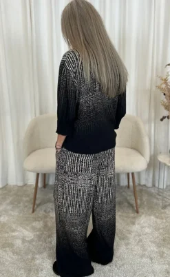 Marta Du Chateau Bukser - Grethe - Nero Faded