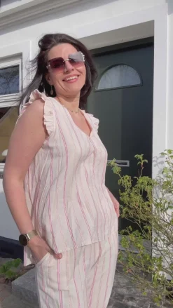 Marta Du Chateau Bukser - Serena - Pink