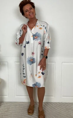 Marta Du Chateau Kjole - Amelia - Bianco