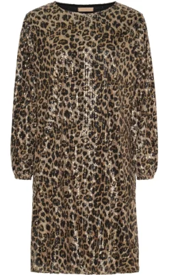 Marta Du Chateau Kjole - Beline - Leo Print