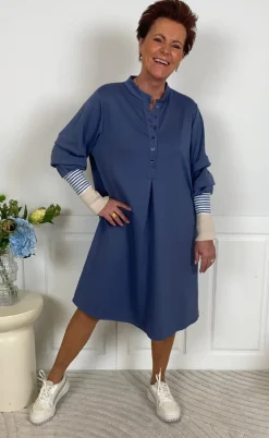 Marta Du Chateau Kjole - Cybele - Jeans Blue