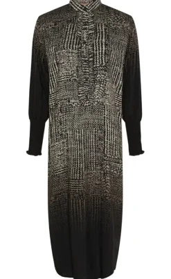 Marta Du Chateau Kjole - Ene - Nero Faded