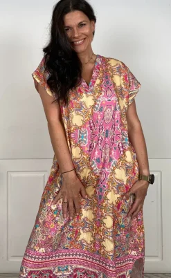 Marta Du Chateau Kjole - Havanna - Fuxia